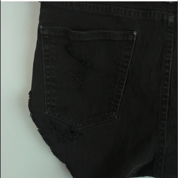Levi Black Cutoffs - Picture 6 of 7